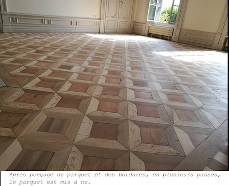 société ponçage parquet motif lyon