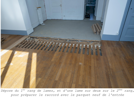 réparation parquet et carrelage bron